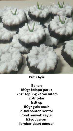 Putu Ayu Ketan Hitam