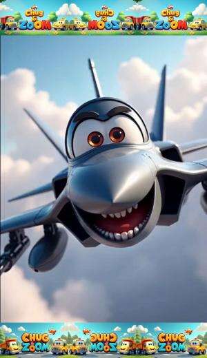#shorts  #short  #shortplus  #animation #ChugAndZoom #JetAnimation #FighterJetCartoon #KidsAnimation #VehicleToons #JetShowoff #CartoonPlane