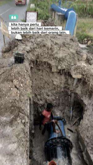 Hanya perlu lebih baik dari hari kemaren, bukan lebih baik dari orang lain #quotes  #motivasi #semangat #sukses #kerja #kerjakeras #gigih #j