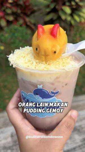 makan pudding gemoy bikin stress ?