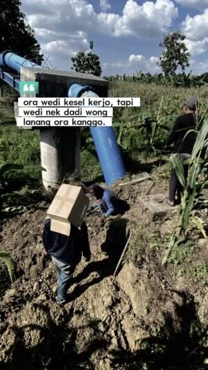 Ora wedi kesel kerjo, Nanging Luweh wedi dadi wong lanang sek ora kanggo #kuli #kuliproyek #kulibangunan #kerja #kerjakeras #semangat #gigih