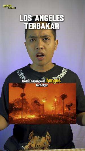 Inilah Penyebab Kebakaran Los Angeles Yang Kerugiannya Mencapai 2.447 Trilun Rupiah #losangeles #kebakaran #losangelesfire