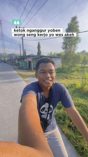 Ketok nganggur yo benn lurr .., sek kerjo yo wes okeh wkwkw #quotes  #motivasi  #Semangat  #gigih  #sukses #jedamergawe  #fyp  #RCTIPlus  #H