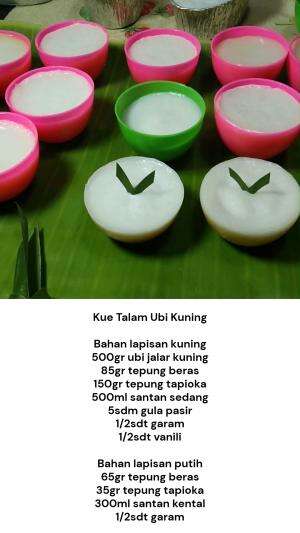 Kue Talam Labu Kuning