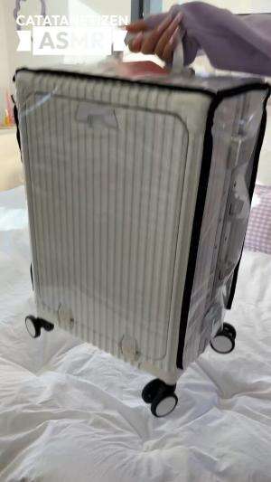 Unboxing New Suitcase, Yuk tonton video asmr lainnya di @catatanetizen #asmr  #videoasmr #organizer  #organizerasmr #gadget cleaning  #clean