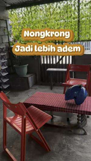 Terasku jadi adem #rumahsederhana