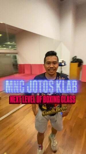BOXING NEXT LEVEL WITH COACH @berto_jalom 
No Mens rea just upgrade skill 🥊

Bukan cuma pukulan, tapi strategi.
Bukan cuma fisik, tapi menta