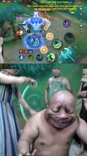 Dia yang ngekil malah muntun yang di salahin #mobilelegends #mlbbshorts #topglobalml #mlbb 