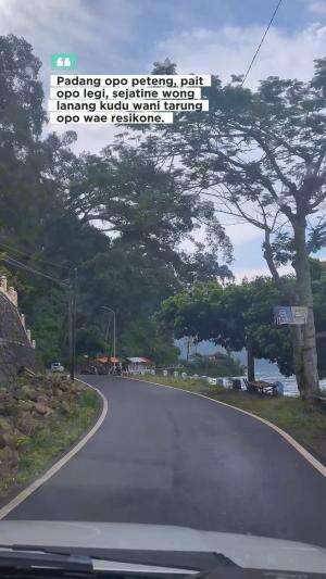 Padang opo peteng sejati ne wong lanang kudu wani tarung piye wae kondisine #quotes #motivasi #semangat #gigih #sukses #kerjakeras #jedamerg