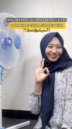 KIPAS ANGIN EXTRA STRONG WIND MIYAKO ~ hembusan angin kuat #miyako #kipasangin #miyakokipasangin #rekomendasikipas #rctiplus #hotrcti