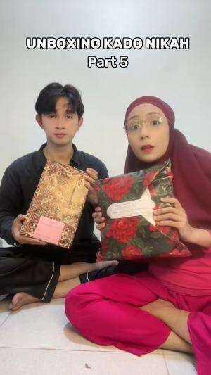unboxing kado nikah prat 5