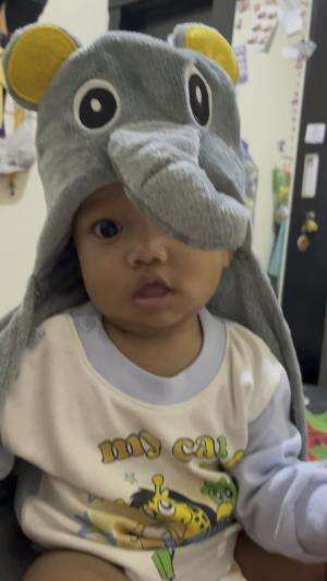 Bayi gajah yg sebentar lagi mau 1tahun 😘😘