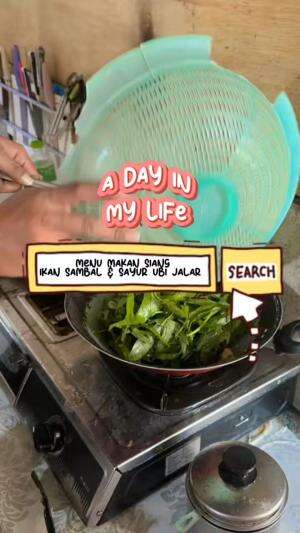 Makanan sederhana kami #adayinmylife 