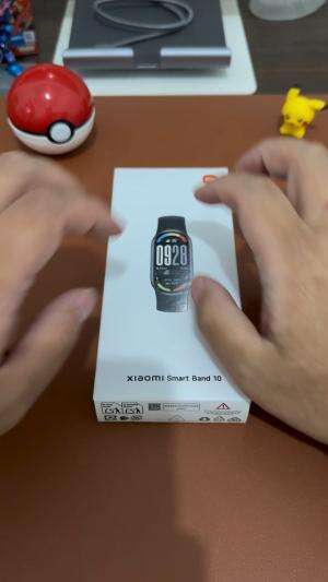 ASMR Unboxing Xiaomi Smart Band 10 #xiaomi #smartband #xiaomismartband10