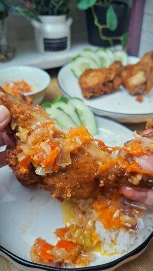 MARI KITA COBA BIKIN AYAM GORENG KIPAS YANG LAGI VIRAL