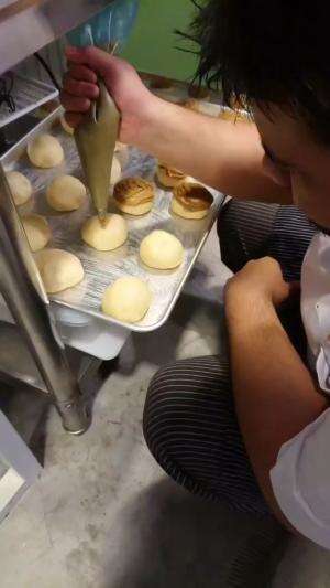 ✨ Coffee Buns  #cooking  #cheflife #pastry  #kicthenlife #buns  #dough  #baking  #baked  #maachef #lovecooking 