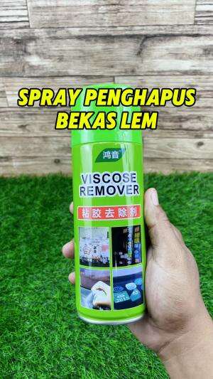 Rekomendasi spray penghapus bekas lem stiker serbaguna. Sekarang menghapus bekas lem lebih cepat pakai produk viscose remover. 

#spraypengh