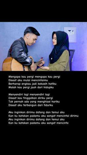 LIRIK LAGU DISAAT AKU MENCINTAIMU - DADALI (Aku inginkan dirimu datang dan temui aku | Menyendiri lagi menyendiri lagi) Cover Ivan Sany #iva