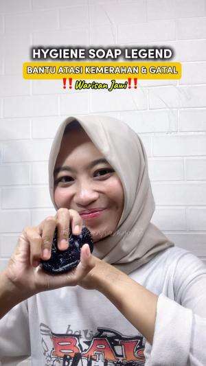 SABUN LEGEND ATASI GATAL KEMERAHAN, WAJI HYGIENE SOAP ✨ #rcti #rctiplus #hotrcti #rctibeauty #waji #warisanjawi #sabunjawa #sabun #soap