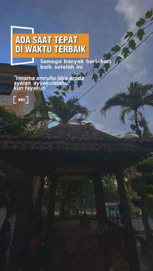 Akan ada saat yang tepat dan di waktu yg terbaik #quotes  #motivasi #semangat #gigih #sukses #kerjakeras #jedamergawe #fyp  #HOTrctiplus  #R