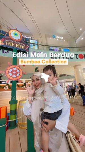Main bareng #bumbeecollection #selimutmultifungsi