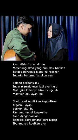 Lirik Lagu Suatu Saat Nanti Kan Kugantikan Tugas Ayah (AYAH IBU - KARNAMEREKA) Cover Ivan Sany #ivansany 