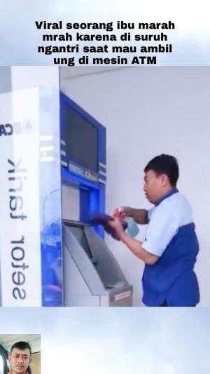 Marah marah saat di suruh antri  #Viral 
