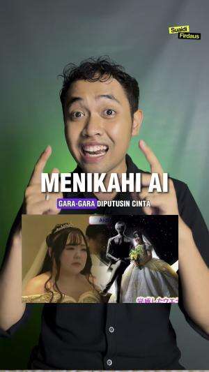 Viral Wanita asal Jepang ini menikah dengan AI karena patah hati diputusin cinta oleh tunangan-nya | Kisah Kano (32 tahun) menikah dengan so