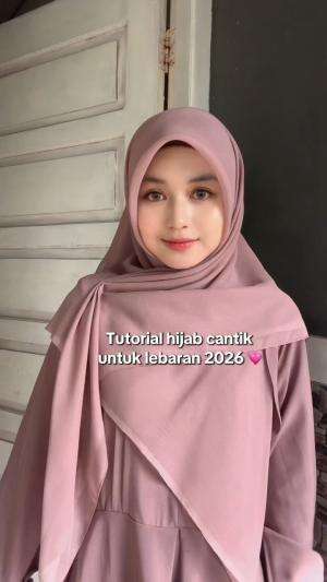 tutorial hijab buat lebaran😍 #hijabtutorial #hijabstyle #hijab #hijabi