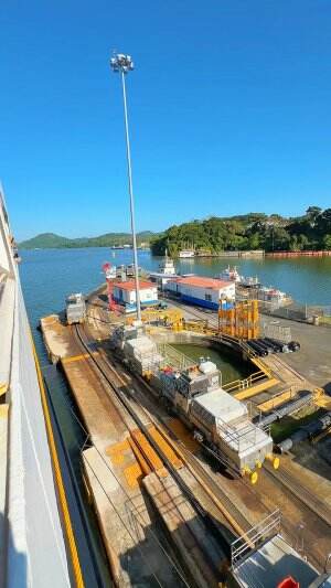 Panama Canal✨  #travel  #panamacanal #cruiseship