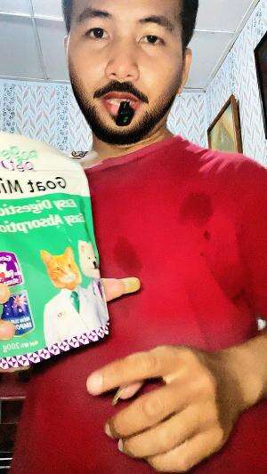 susu kambing unuk kucing dan anjing #SusuKambingBubuk #fyp #fypシ 