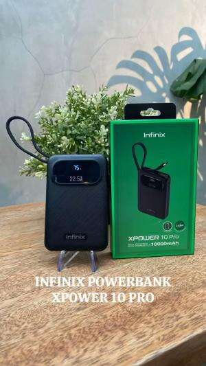 Supports iPhone charging! Built in type-c cable! Infinix XPower 10 Pro! #SmartTanpaLimit
