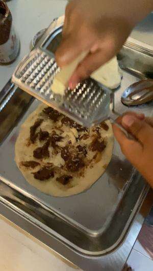 Making pizza #pizza #keju #makan #food #eat