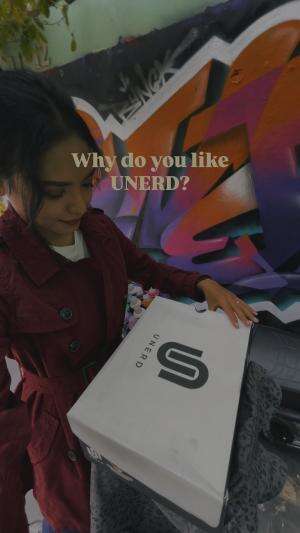 Ad for Unerd footwear. #bungafatia #unerd #footwear #streetart #StreetStyle 
  #graffiti 