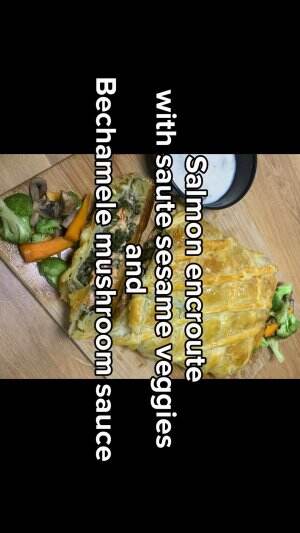 SALMON EN CROUTE MASAKAN MEWAH ISTIMEWA NAMUN PRAKTIS  #ONLINEAUDITIONMCI13.  #onlineauditionmci13 #onlineauditionmci #mci13 #onlineaudition