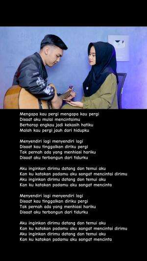 LIRIK LAGU DISAAT AKU MENCINTAIMU - DADALI (Aku inginkan dirimu datang dan temui aku | Menyendiri lagi menyendiri lagi) Cover Ivan Sany #iva