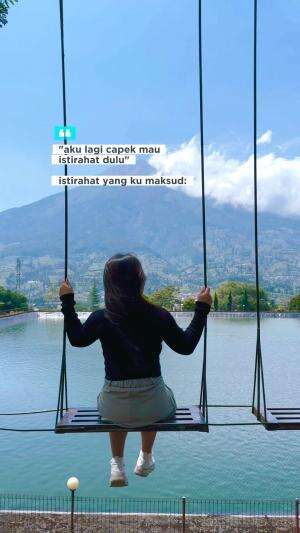 Healing emg asyiknya liat yg hijau2 🥰🍃  #healing #traveling #jalanjalantraveling  #HOTrctiplus #RCTIPlus #masukberanda #fyp 