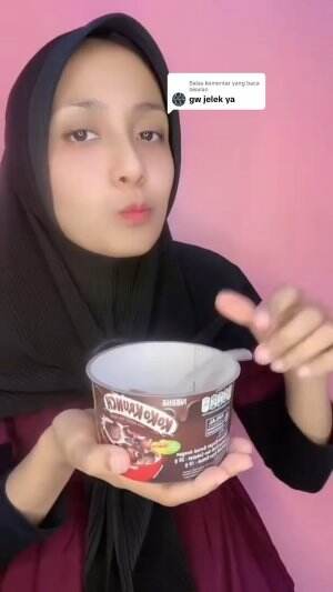 pesan buat yang komen aku jelek ya