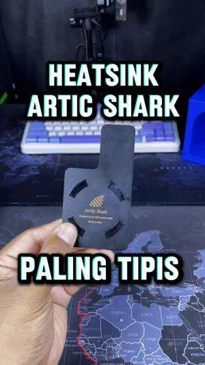 Heatsink gaming  ARCTIC SHARK yang paling tipis dan premium.

#heatsinkarticshark #heatsink #heatsinkmurah #articshark #heatsinkpalingtipis 