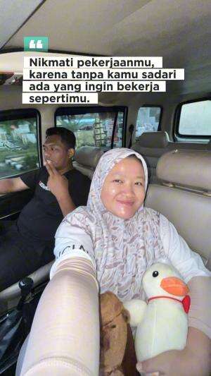 Nikmati pekerjaanmu yg sekarang karena di luar sana banyak yang ingin seperti mu #quotes #motivasi #semangat #kerja #sukses #jedamergawe #fy