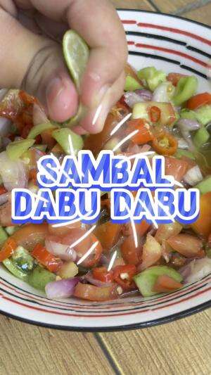 sambal dabu dabu  #masakanrumahan #masakanindonesia 