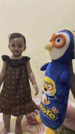 Halo gaissss ini boneka Noora  #labubu  #masyaallahtabarakallah  #NooraKhadijahAlKhered  #mainboneka  #RCTIPlus 