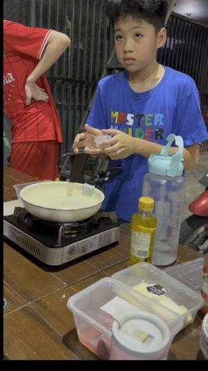 Masak Lasagna di lapangan #mattvian #lapanganbasket