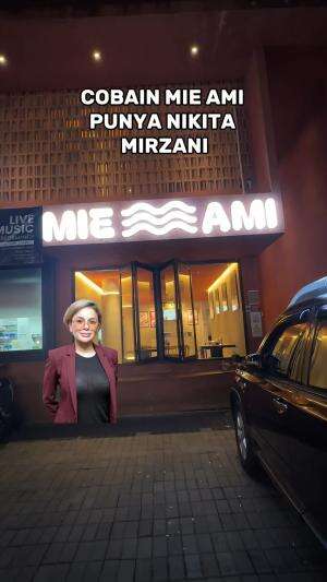 nyobain mie ami nikita mirzani sekarang gak pake ngantri lagi 