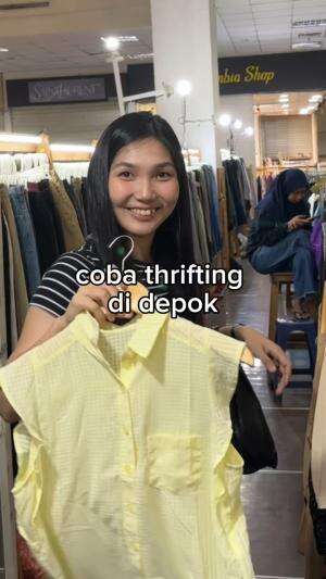 thrifting seruuu with imelll 🩷✨ #fashion #thrifting 