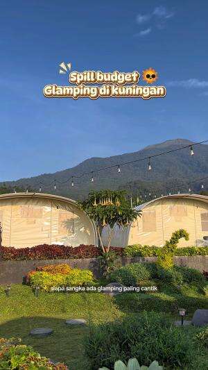 Bangun pagi langsung liat pemandangan secantik ini dong 😍  #staycation #healing 