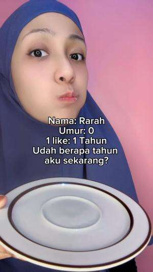 berapa umur neng rarah?