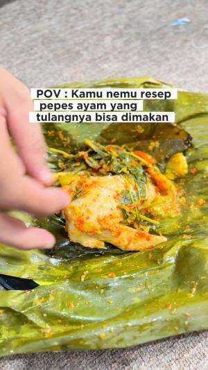 Masak pepes ayam