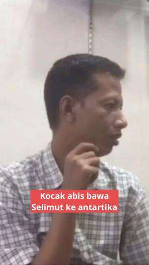 Kocak abis bawa selimut ke antartika   #lucu  #gokil  #lawak  #videolucu  #ketawa  #videohumor  #lucubanget 