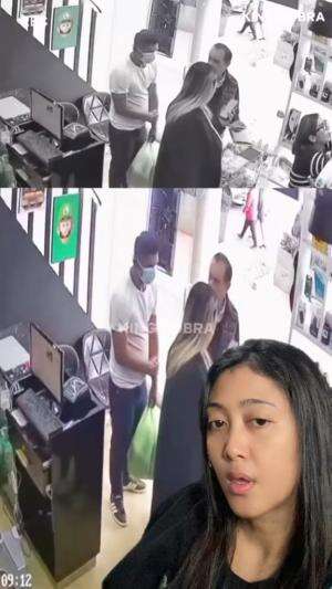 Dua orang ini mau mencuri hp tertangkap cctv  #pencurian  #reaction  #vidioreaction 